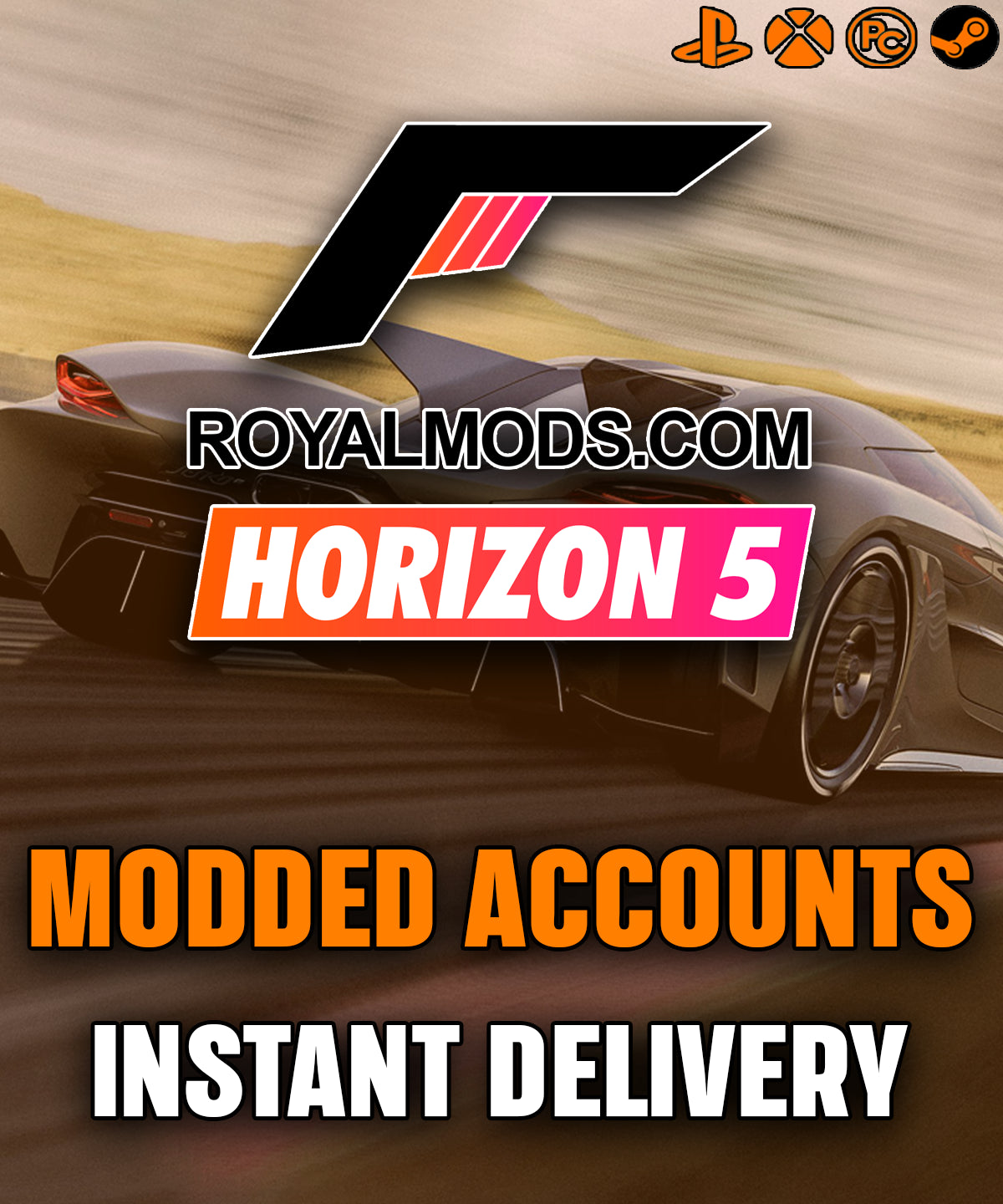 Forza Horizon 5 Modded Accounts
